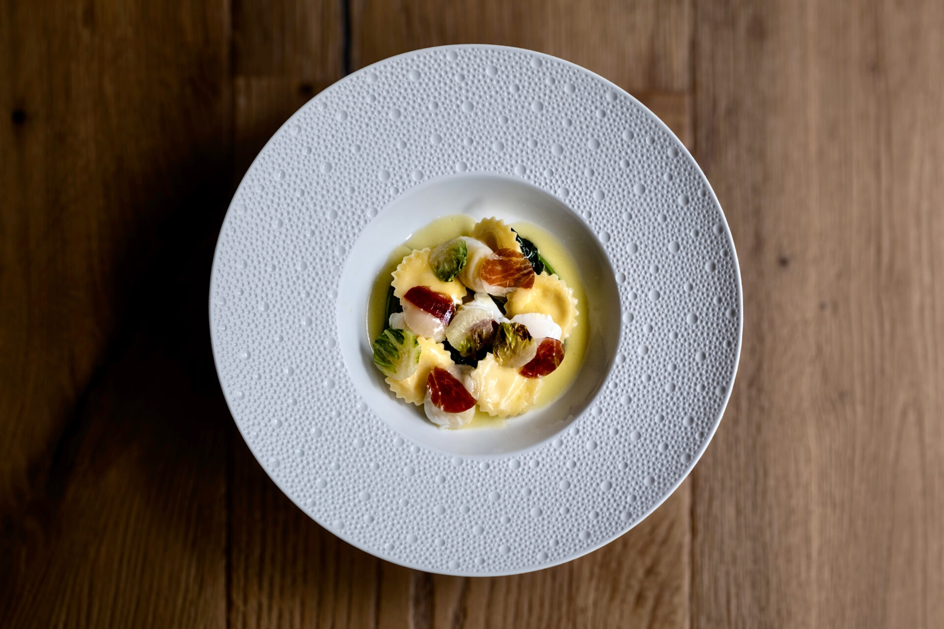 Hausgemachte Pasta: Ravioli Carbonara